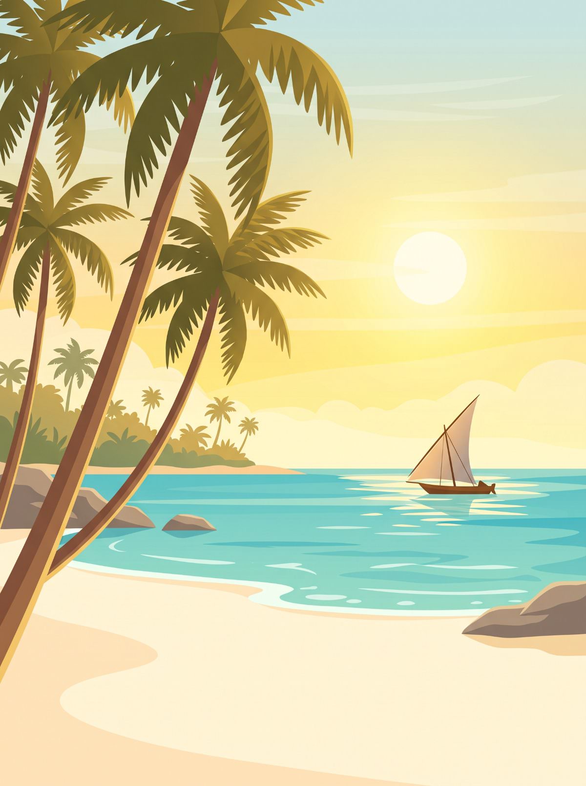 Zanzibar, la carte postale