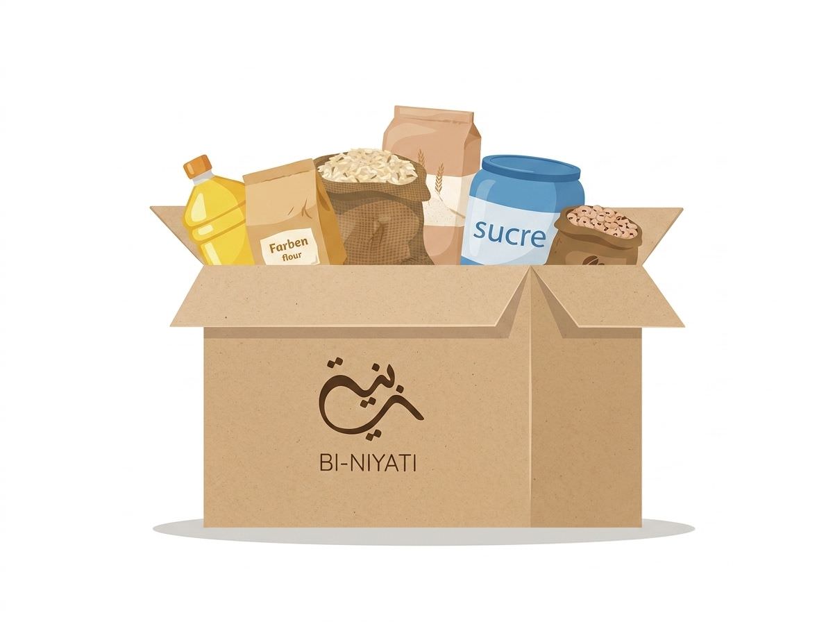Le colis alimentaire Bi-Niyati